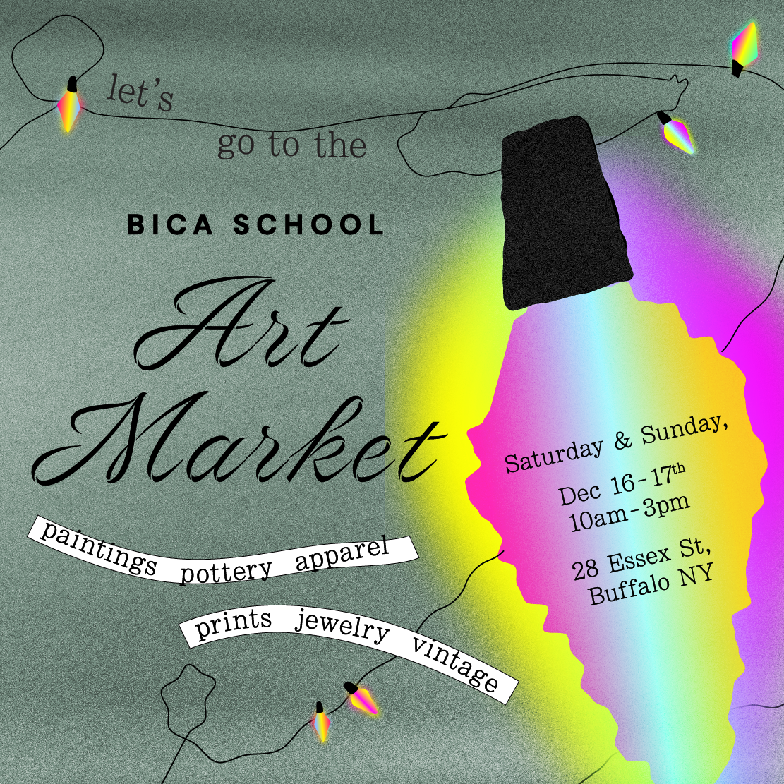 LIBBY at the 2023 BICA School Holiday Art Market